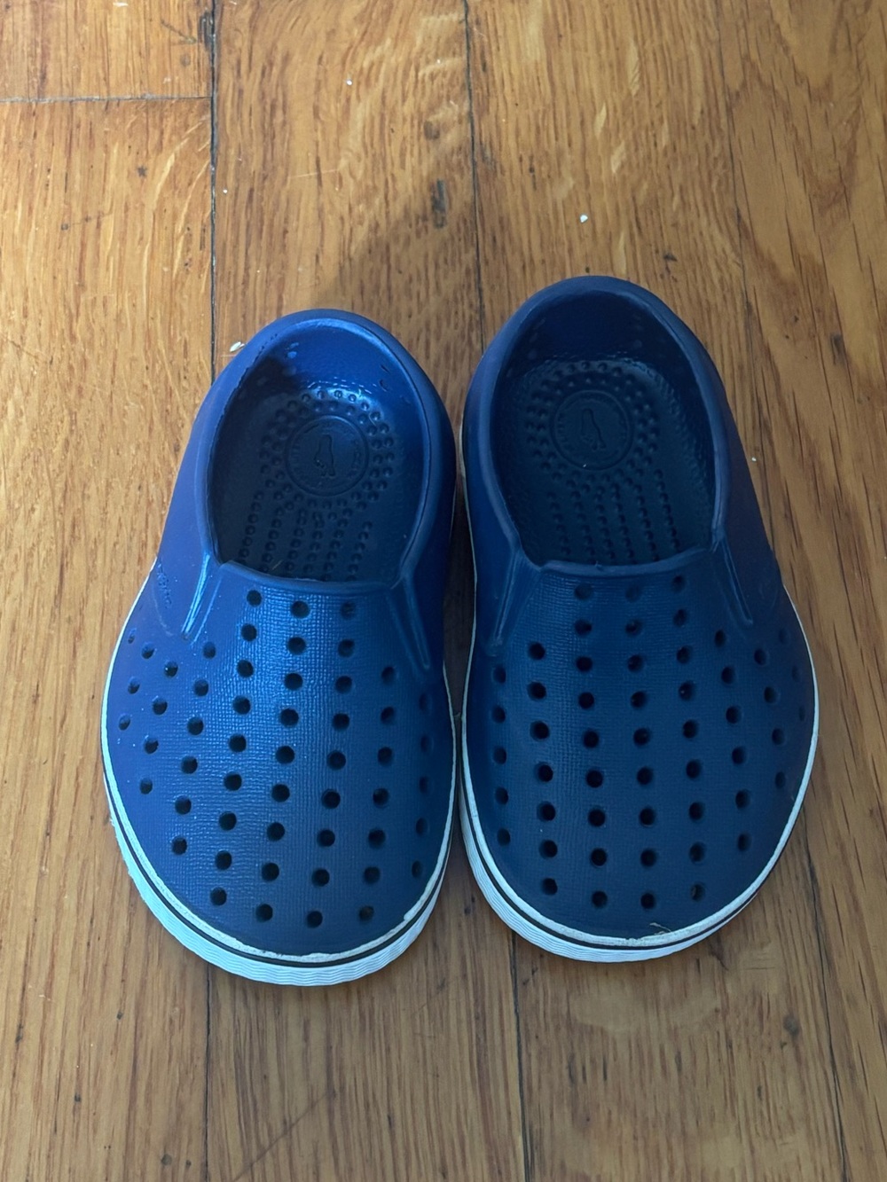 Native Kids Blue Slip-On Water Shoes